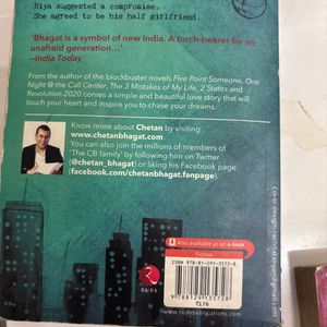 Chetan Bhagat Books Combo Of 3