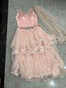 Stunning Pink Lehenga Choli Set