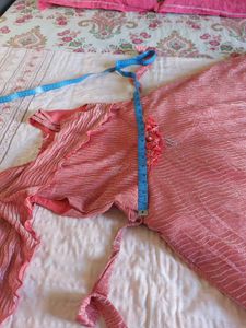 Beautiful Coral Ethnic Gown