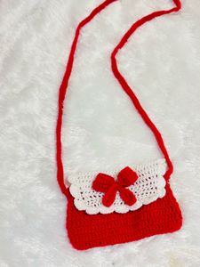 crochet 🎀 bow cell phone bm Bag