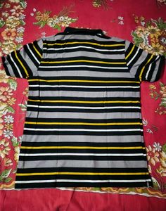 Men's Striped Polo T-Shirts (Set of 3)