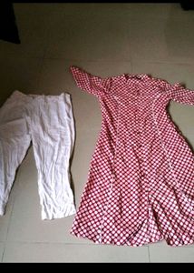 Sangria Kurta Pant Set
