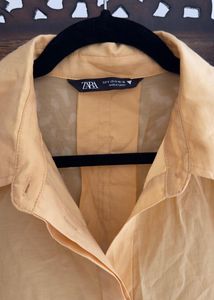 Zara New Celebes Style Shirt MIDI Dress