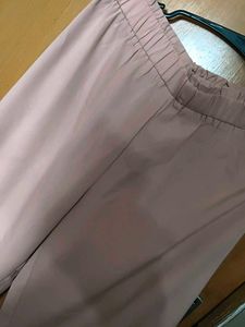 Chic Pink korean trouser Pants