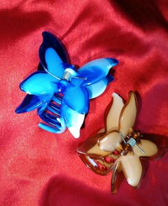 Butterfly Hair Claw Clips