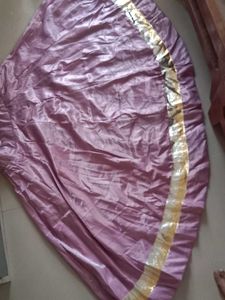 Beautiful Lavender chaniya or lahenga