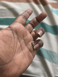 Impon Delicate Floral Ring with Stones