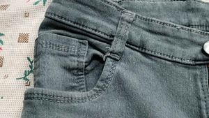 Wide Leg Denim Pants