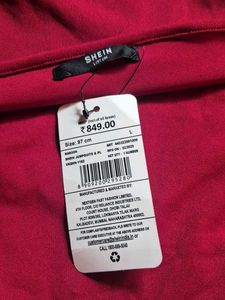 SHEIN Maroon Bodysuit