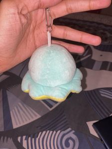 Cute Plush Octopus Keychain