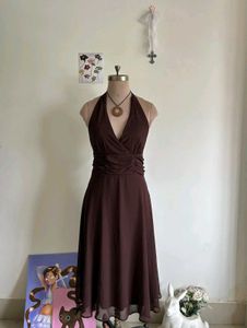 Vintage Halterneck Dress