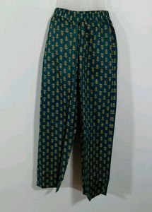 Sea Green Printed Kurta Set (Women)