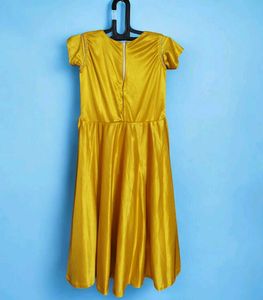 Beautiful Yellow Embroidered Gown
