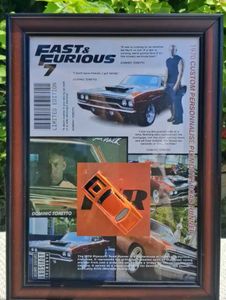 Fast &amp; Furious hotwheels frame