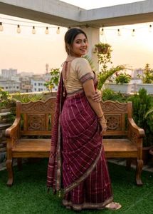 Kota Saree with Sequin Border