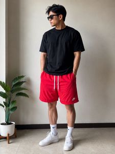 Nike Red Running Shorts