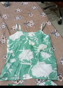 Cute Floral Tank Top &amp; Shorts Set