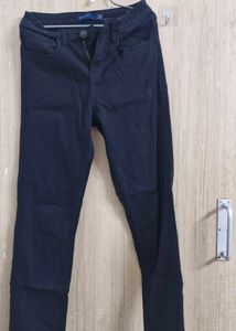 Classic Dark Wash Denim Jeans