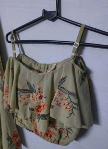 Rapunzel indo western co-ord set