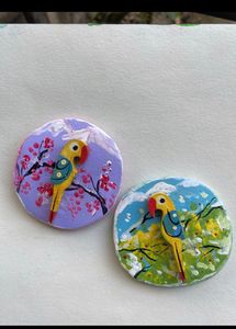 Brand New 3D Himalayan Macaw Fusion Magnet Wooden