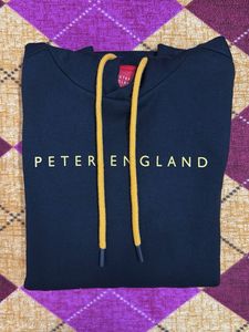 Peter England Sleeveless Hoodie
