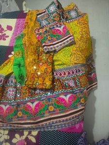 Vibrant Embroidered Lehenga Choli Set