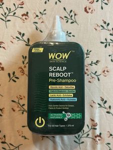 WOW Skin Science Scalp Reboot Pre-Shampoo