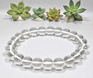Clear Crystal Bead Bracelet