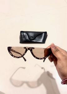 Stylish Half-Rimmed Sunglasses