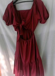 Chic Puff Sleeve Dress