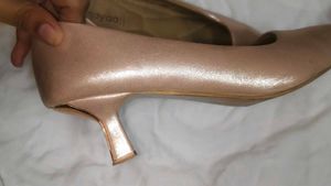 Rose Gold pink Metallic Pointed 👠✨