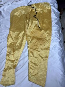 Golden Palazzo Pants