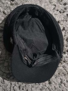 Y2K Black Baker Boy Hat ‧₊˚🖇️✩ ₊˚🎧⊹♡
