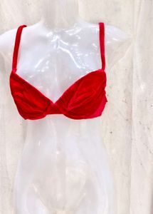 I. Red Velvet Bra