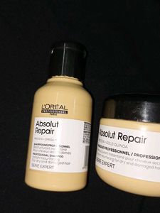 loreal professional absolute repair hair mask and