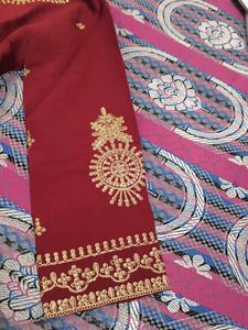 Elegant Maroon kurta set with dupatta