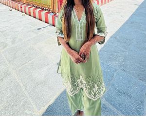 Straight Kurta With Bottom