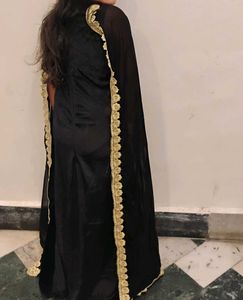 Beautiful black velvet dress