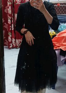Midi Frock Dress For Women Below Knees