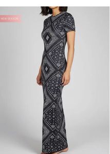 bandana Print Dress