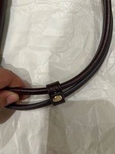Chic Burgundy Leather Handbag