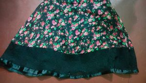 2 Top &amp; One black floral Dress