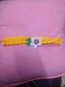 Handmade Crochet Flower Headband
