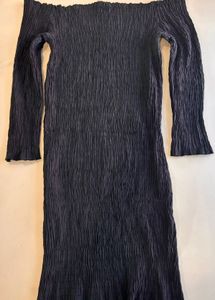 Black Off-Shoulder Dress
