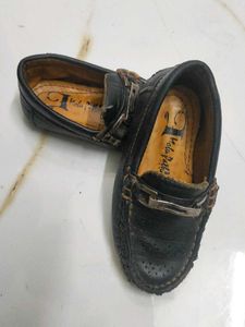 Toddler Black Dress Loafers