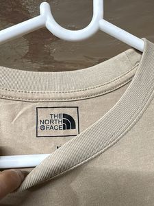 The North Face Beige Graphic T-Shirt