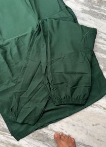 Elegant Green Silk Kurta