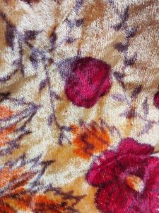 Floral Print Pillow cover with Tassel Border
