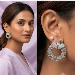 🌼🎀CUTE HEART SHAPED EARRINGS🎀👀
