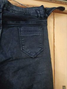 Women's Navy Blue Slim Fit Jeans | Waist 23 inches